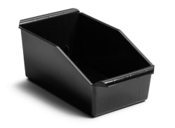 Bestikkbakke sort 300x167x130 mm