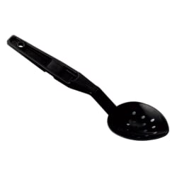 Salatskje P-015 perforert sort 28 cm