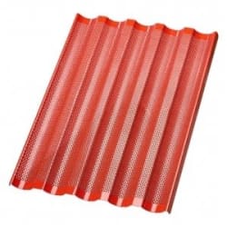 Baguettebrett 10543 5R med gummisilikon 600 x 400 mm