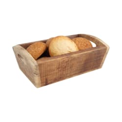 Brødkasse i tre 28x18x10 cm