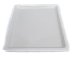 Norma Melamin kantine 1/2 GN hvit 20 mm dyp