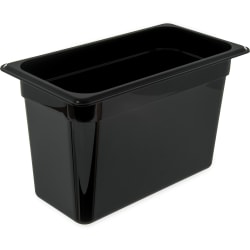 Carlisle kantine sort 1/3 GN 200 mm