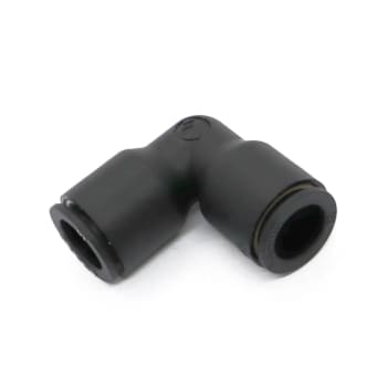 Hurtigkobling med 90graders bend for 10mm slange
