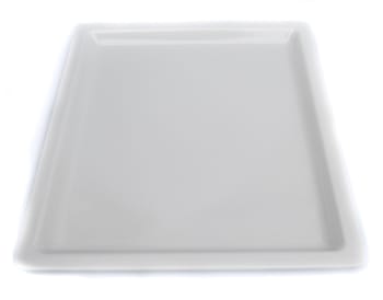 Norma Melamin kantine 1/2 GN hvit 20 mm dyp