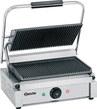 Bartscher pressgrill Panini m/rillet plate el.