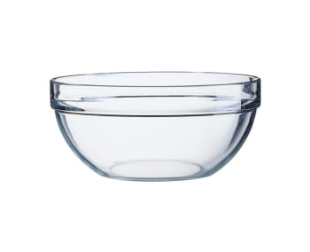 Stablebolle i glass 12 cm 31 cl