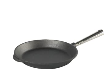 Skeppshult panne i støpejern med stålhåndtak 24cm
