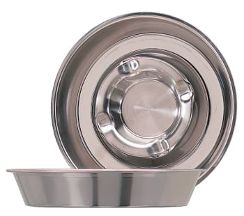 Askebeger i rustfritt stål Ø16 cm