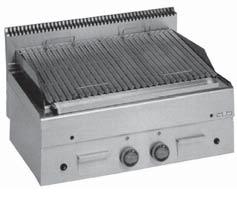 MBM Minima GPL86P lavasteingrill-topp m/fisk grillplate