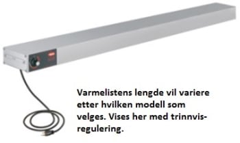 Hatco varmelist u/lys GRAH-54* 1372mm 1250W
