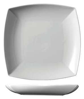 Benedikt AKZ2029 Actual halvdyp tallerken kvadrat 291x291x37