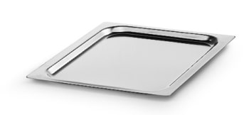 Brett 1/2 GN 10 mm rustfritt