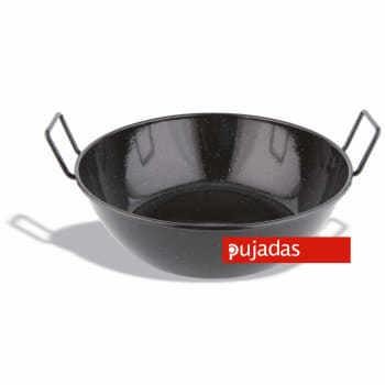 Emaljert panne med håndtak Ø14 cm