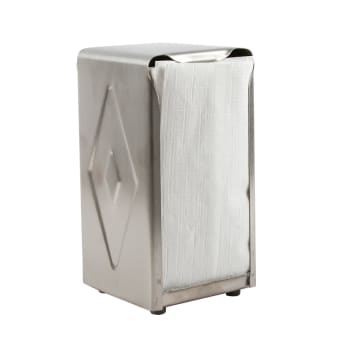 Serviettdispenser bord rustfritt