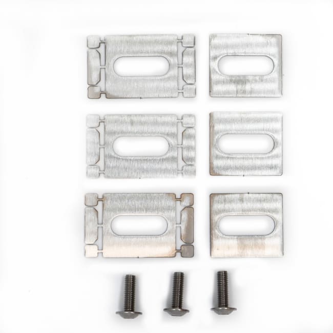 Spacer plate for cross gasket door kit 3pcs