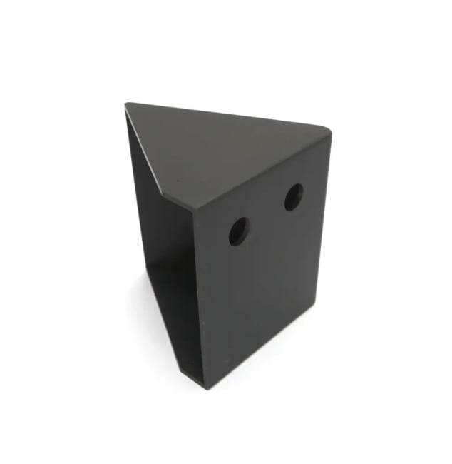 frame joint cov. metal, plastic grey right