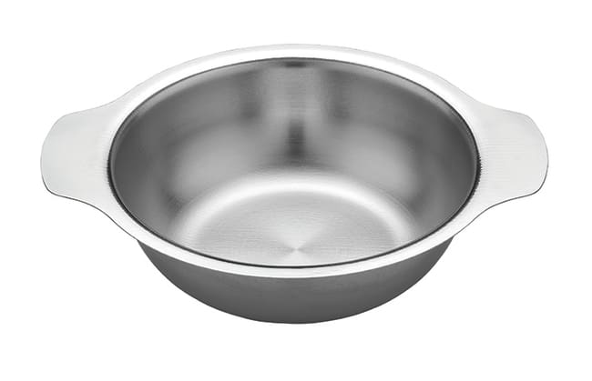 Potetskål rustfritt stål Ø24 H6 cm