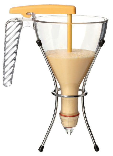Sausedispenser i plast 0,75L inkl. stativ