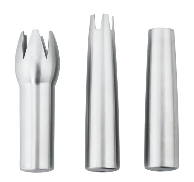 ISI Tyller i stål  til kremsprøyte, 3 stk