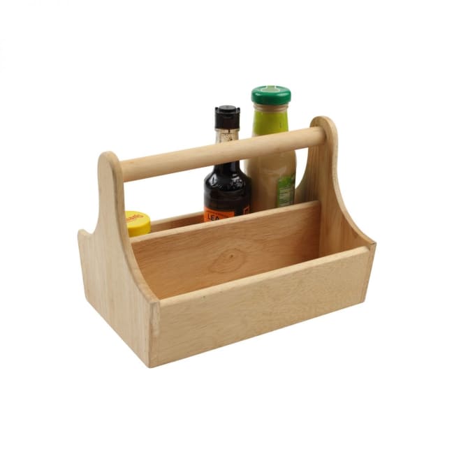 Bordcaddy med to rom 25 x 17 x 18 cm