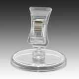 Plakatholder, 50 mm fot, liten klype