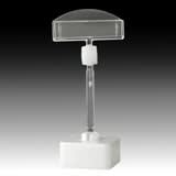 Plakatholder, stor magnet, 50mm stang 50 mm klype