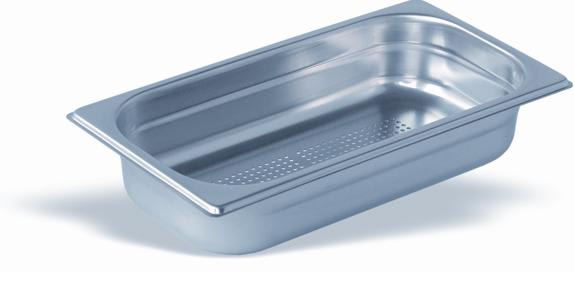 PJ kantine perforert 1/3 GN 150 mm