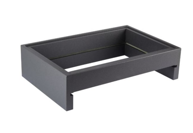 Trekasse sort til 1/1 GN