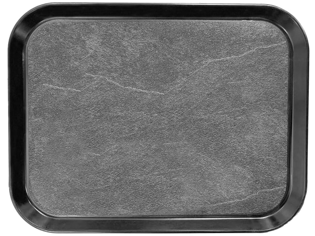 Serveringsbrett Scandia Classic + 43x33 cm sort antiskli