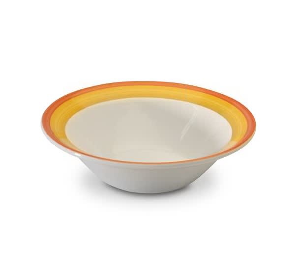 Figgjo 3148HHCAGR Capri gul/rød dyp tallerken Ø17 cm H5 cm 4