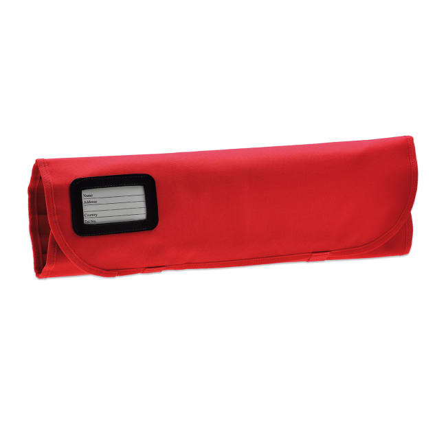 Giesser 8296-L liten tom rød mappe