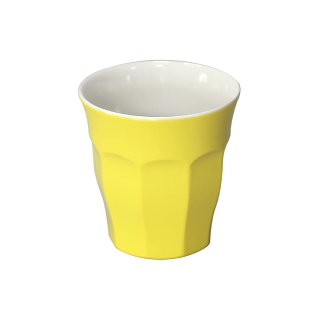 Norma Drikkebeger melamin 17 cl Gul/hvit