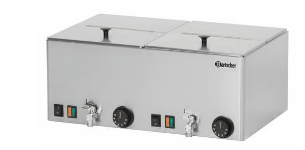 Bartscher pølsevarmer m/to seperate kammmer 2kW 230V