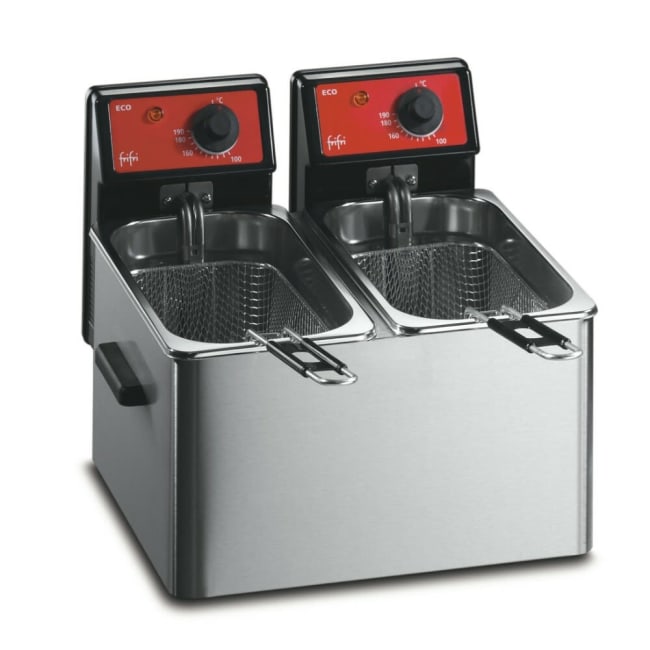 FriFri Eco 4+4 bordm 2x 3,2kW AC 230V dim: 348x375x295mm