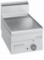 MBM Minima GFT46K gass flatgrilltopp m/glatt plate