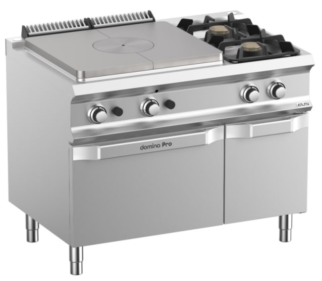 MBM Domina Pro 700 TPG711FG2XL gass komfyr m/solid topp og t