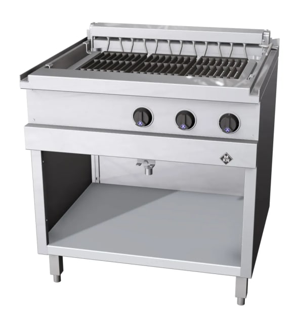 MKN Optima 700 Elektrisk Grill 2 m/to varmesoner 800x700x470
