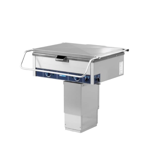 Jøni stekepanne J-425 høy effekt 65mm fast på søyle hengslet