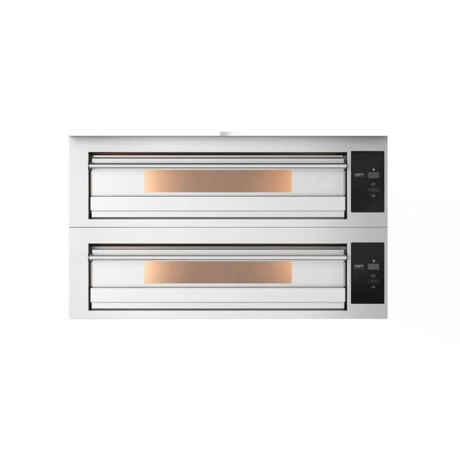 OEM Pizzaovn Domitor Pro 1230L DG 2 kammer 400V 3N 15,6kW