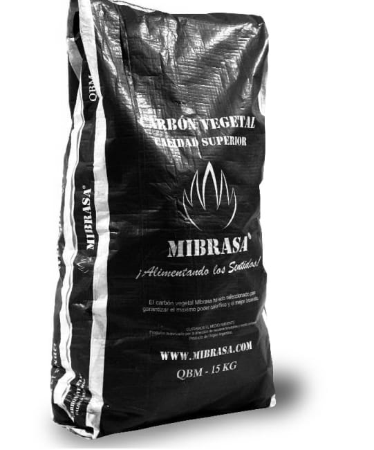 Mibrasa tilbehør veg. kull pakke 15kg