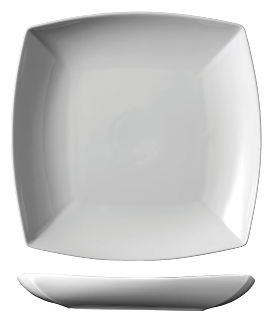 Benedikt AKZ2029 Actual halvdyp tallerken kvadrat 291x291x37
