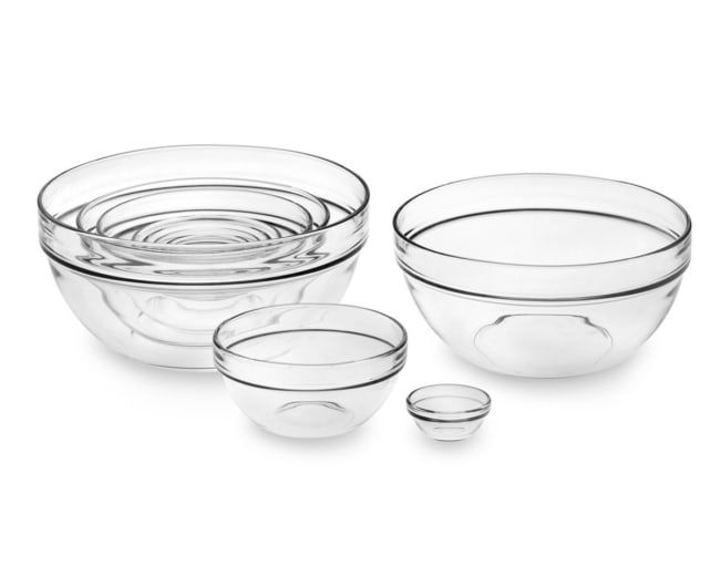 Stablebolle i glass