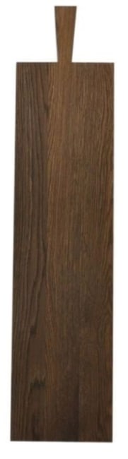 Raumgestalt skjærebrett mega røyket eik, 80x21cm