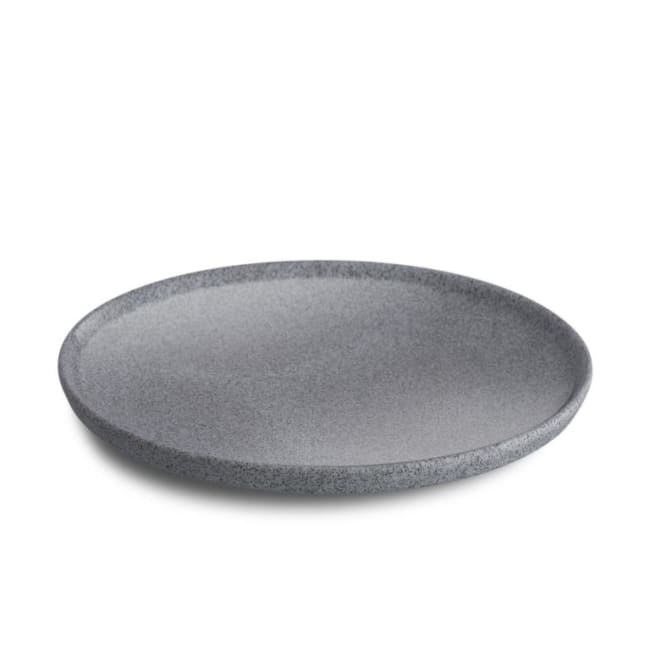 Benedikt G1X2124 Granit tallerken lysegrå glasert 23 cm