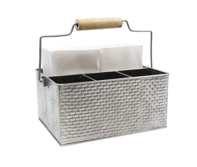 Bestikkholder Caddy stål