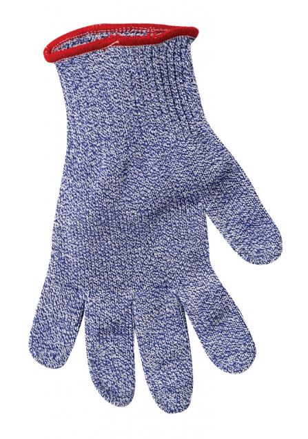 Kuttsikker hanske M Blå
