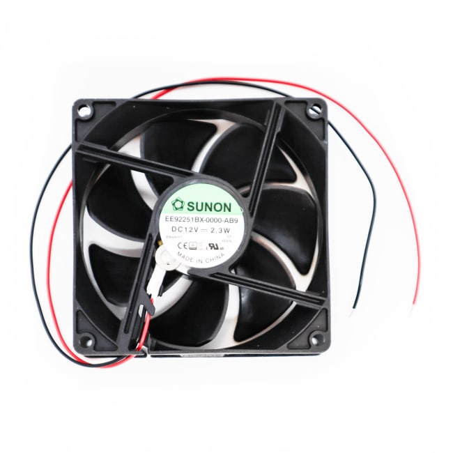 Secondary fan for OES mini with fixing accessories