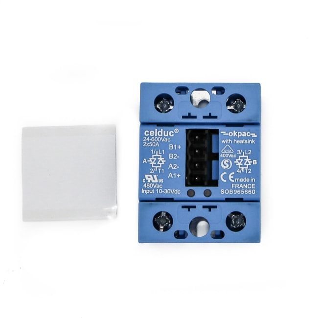 SOLID STATE RELAY 50A alle modeller og spenninger