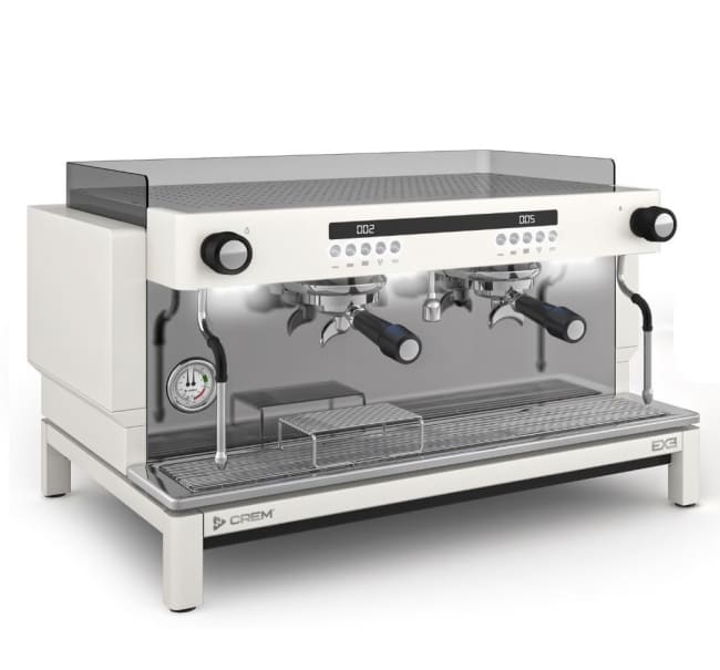 Crem espressomaskin EX3 Maxi 2 GR 1B hvit