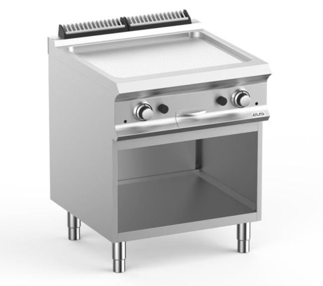 MBM Domina Pro 700 GFTA777R flatgrill gass 1 rillet plate